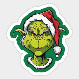 Grinch Sticker